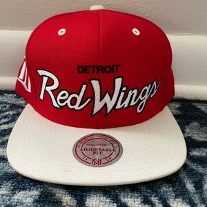 Detroit Red Wings Mitchell & Ness Snapback